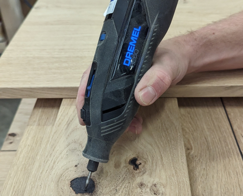 knoestvuller in fineer